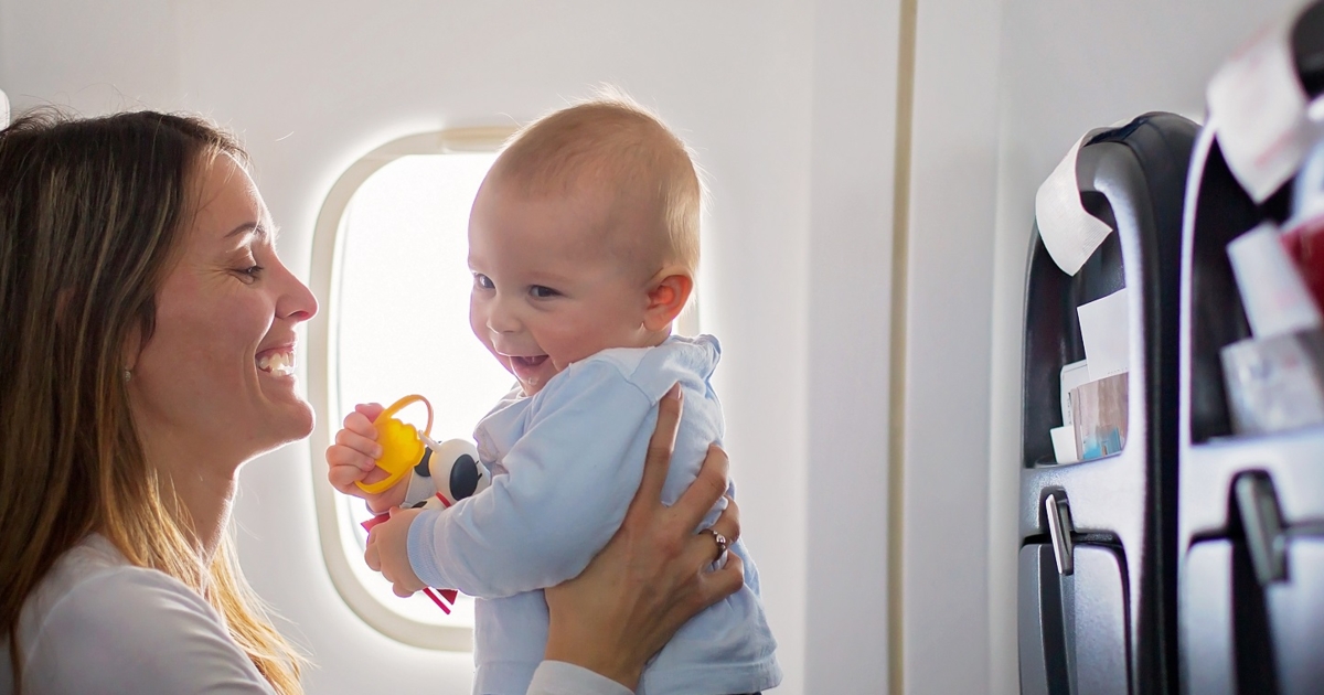airplane travel with 20 month old